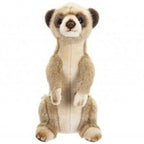 Premium Meerkat Plush Soft Toy (30Cm) - Cream