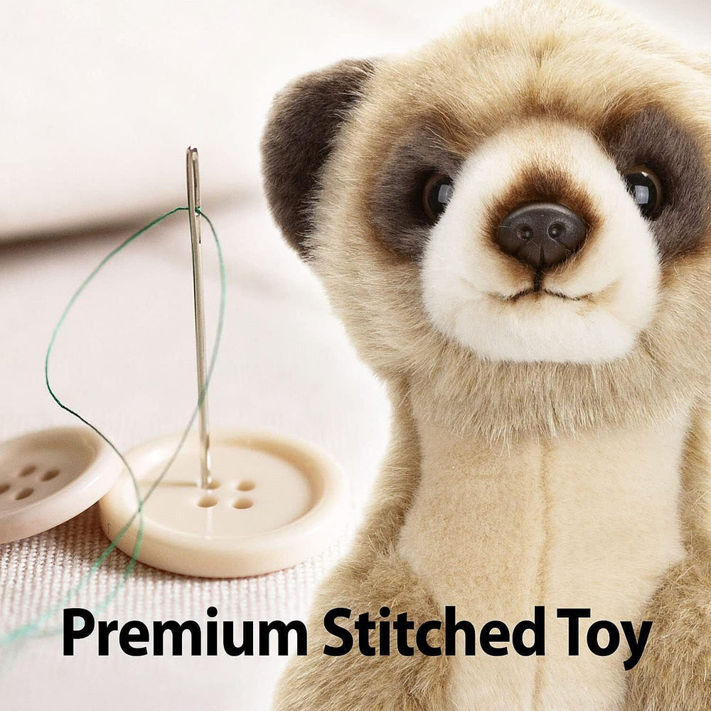 Premium Meerkat Plush Soft Toy (30Cm) - Cream