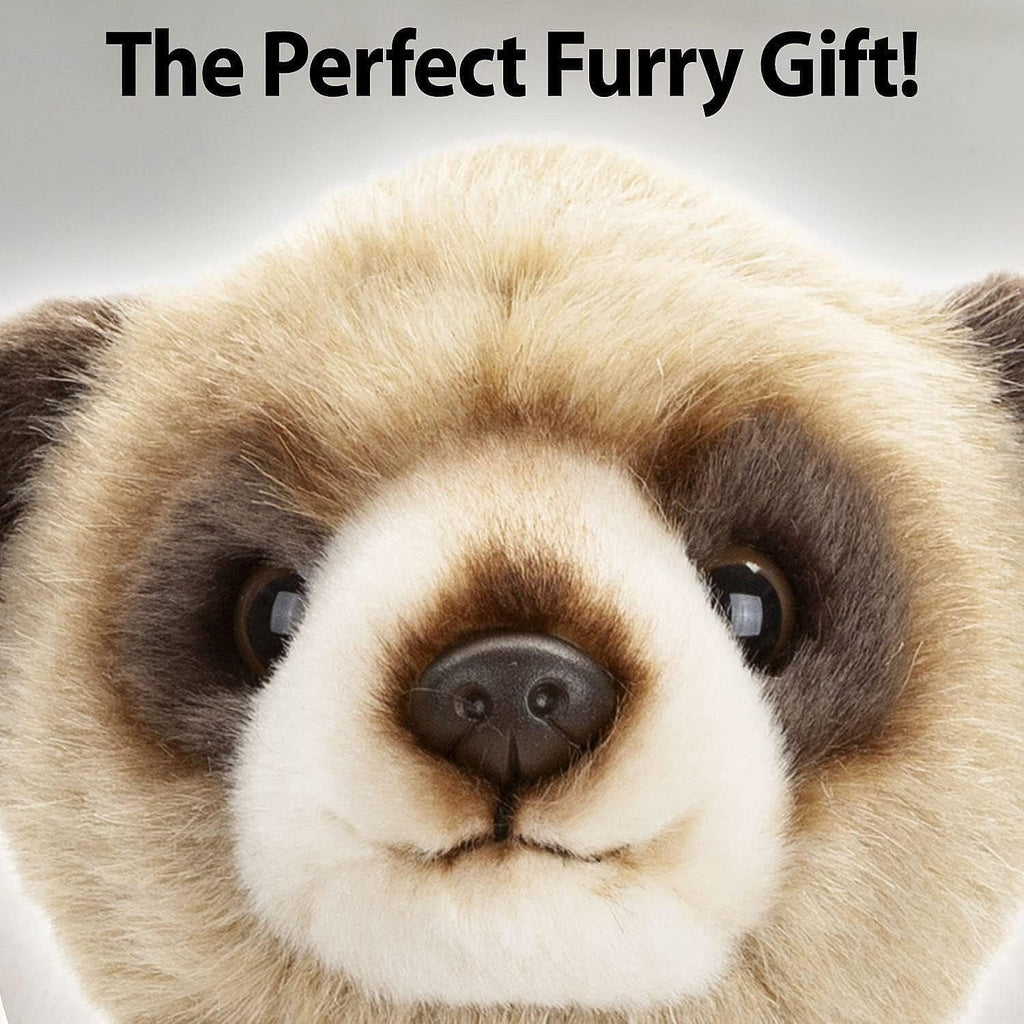 Premium Meerkat Plush Soft Toy (30Cm) - Cream