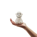 Mr Maria Monkey Lamp - Soft White Silicone Nightlight (15cm)