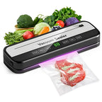 Vacuum Sealing Machine with Bags - White