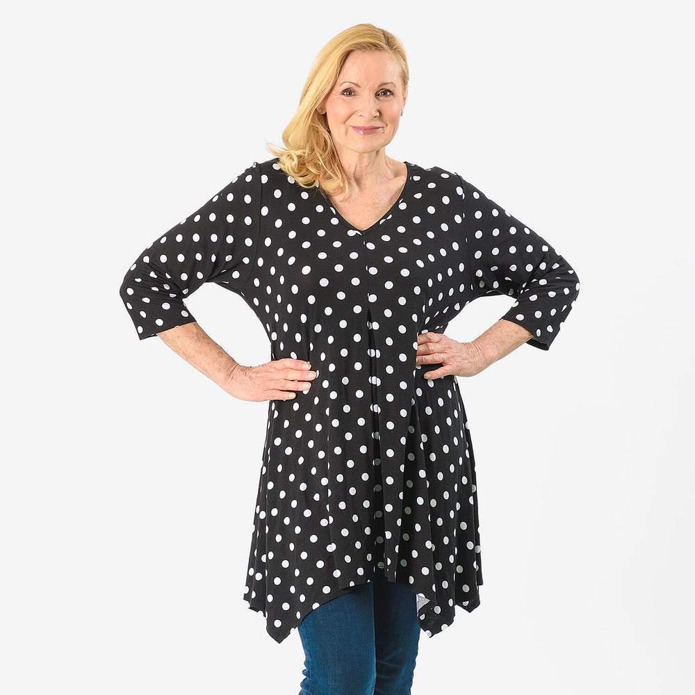 IW Woven Top (Size - 12) - Black