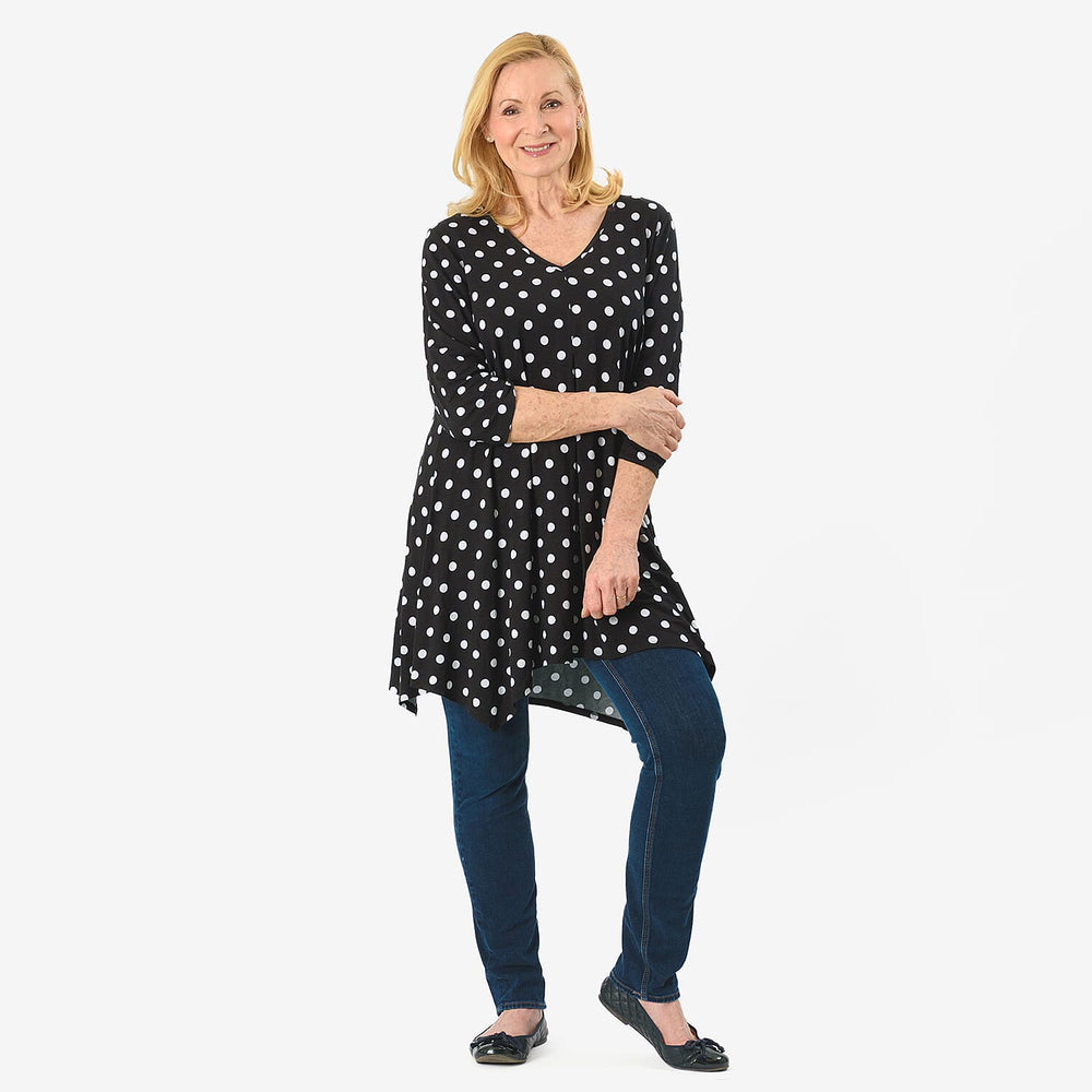 IW Woven Top (Size - 12) - Black