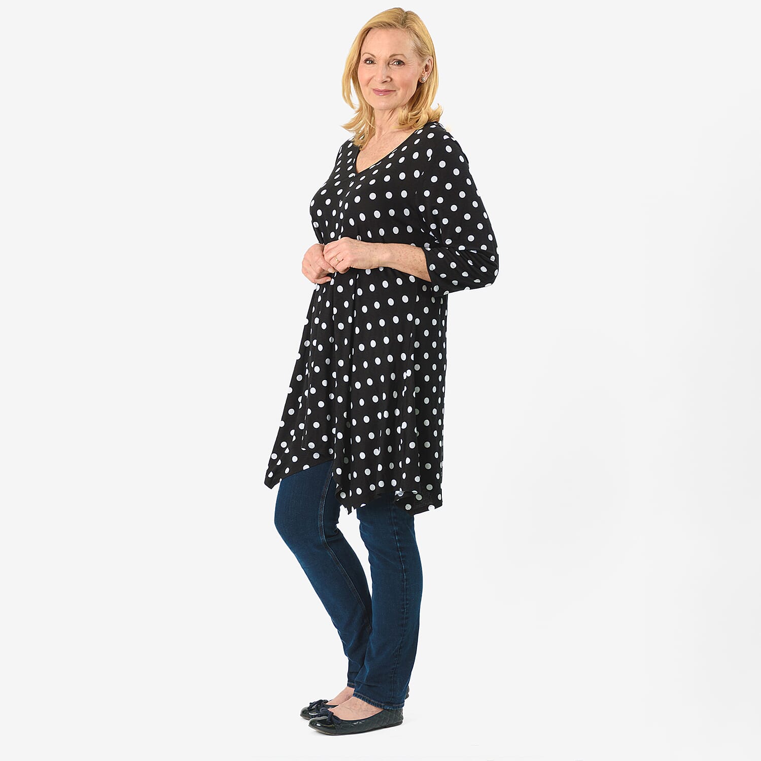IW Woven Top (Size - 12) - Black
