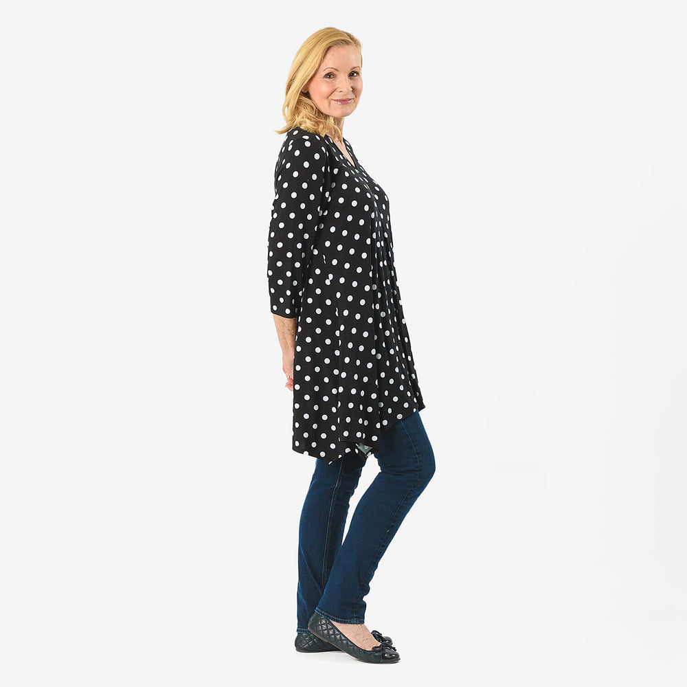 IW Woven Top (Size - 12) - Black