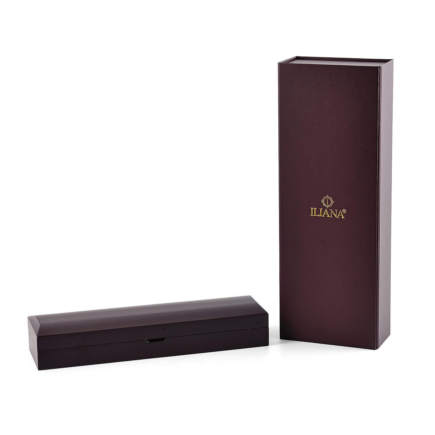 Iliana LED Bracelet Box (Size 24.5x7x4 cm) - Red