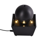 Round Ball Shape Mini Indoor Fountain with LED Light