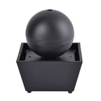 Round Ball Shape Mini Indoor Fountain with LED Light