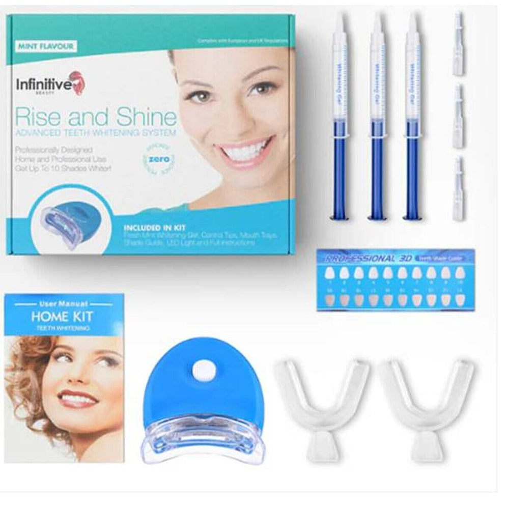 Infinitive Beauty Rise - Shine Fresh Mint Flavour Teeth Whitening Kit - PLATINUM