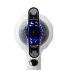 Flower Beauty Ionic Energy Efficient Pro Hair Dryer with 2 Heat Settings and Adjustable Airflow - White