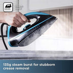 Black & Decker 2800W Steam Station with 1.5L Detachable Water Tank - Black