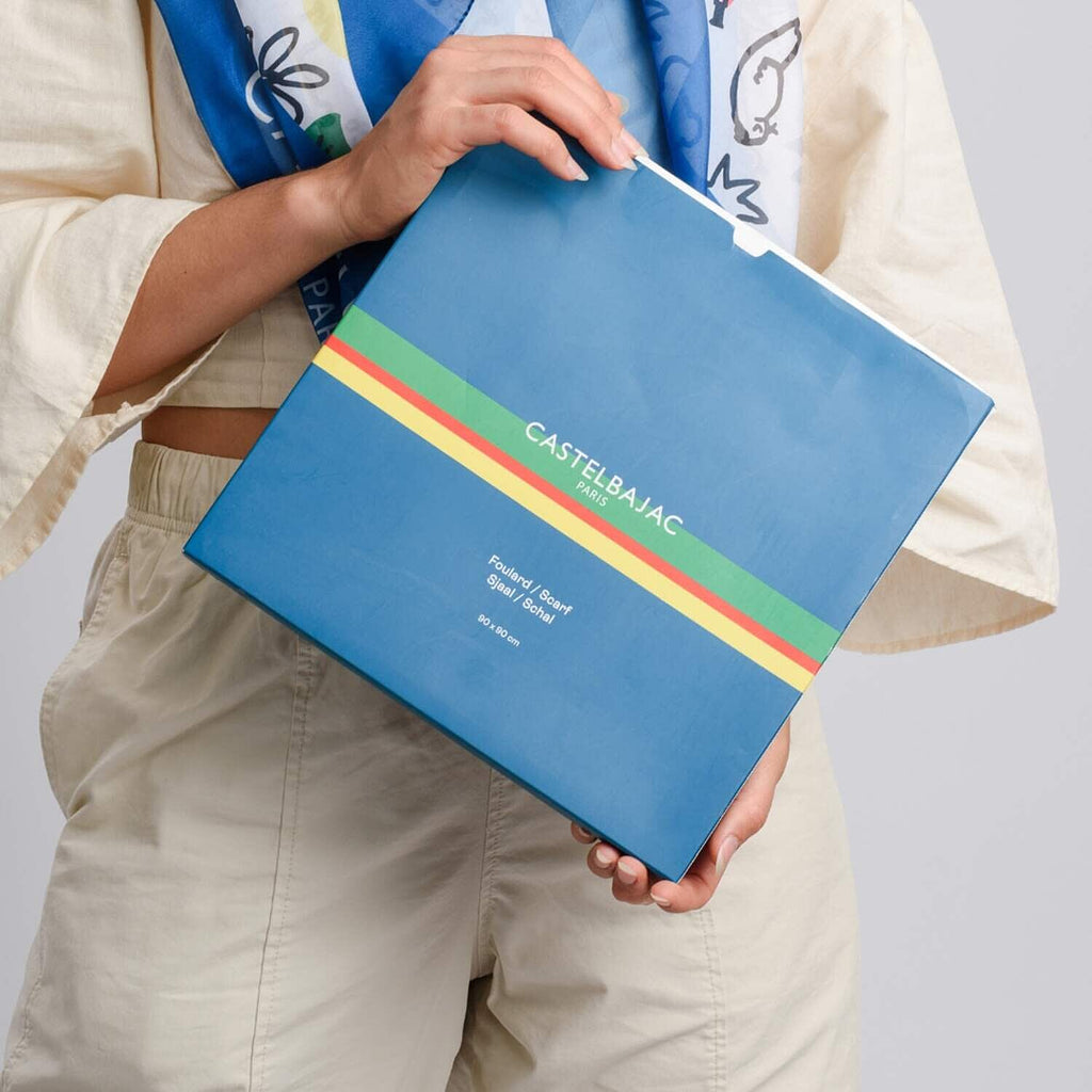 JC De Castelbajac Scarf With Gift Box