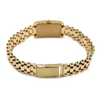 JCK Vegas 2024 - 9K Yellow Gold Swiss Movt. Watch with Sapphire Glass Gold Wt. 25.66 Gms - Rectangle