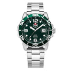 JDM Military Swiss Mens Watch in Stainless Steel