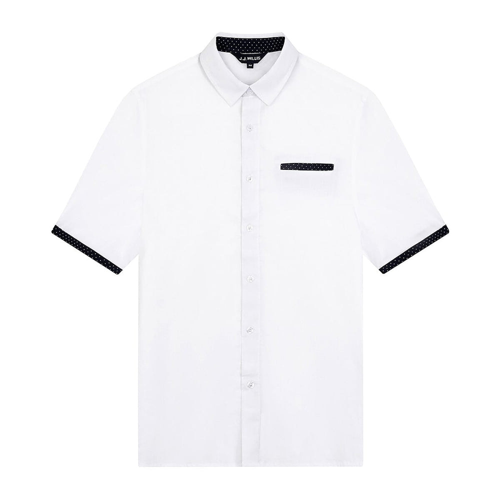 JJ Willis 100% Cotton Shirt (Size M) - White