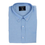 JJ Willis Mens Long Sleeve Shirt (To Fit 44 - 46) - Blue