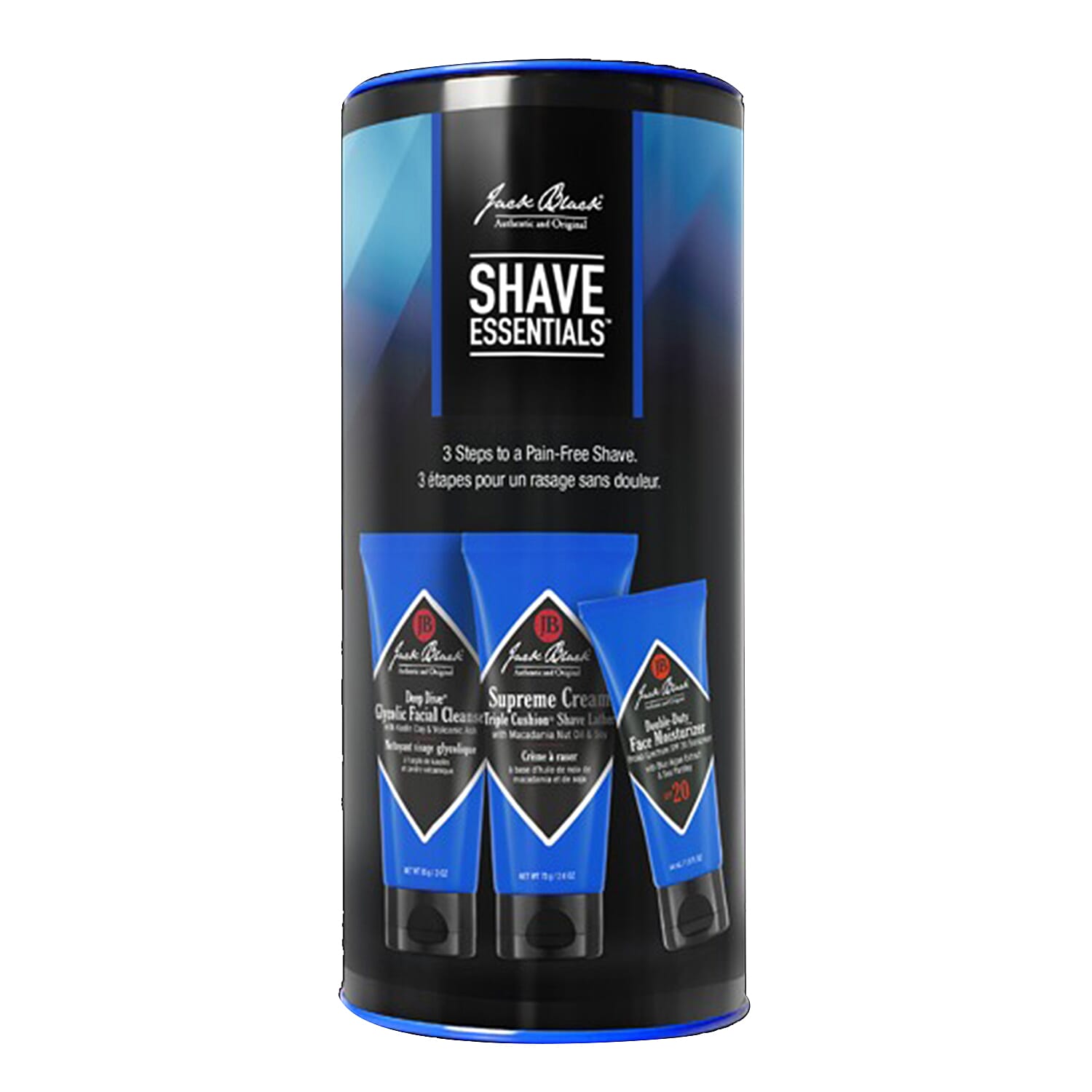 Face Shaving Essentials Jack Black, Shave Essentials (Deep Dive Glycolic Facial Cleanser 85g ...