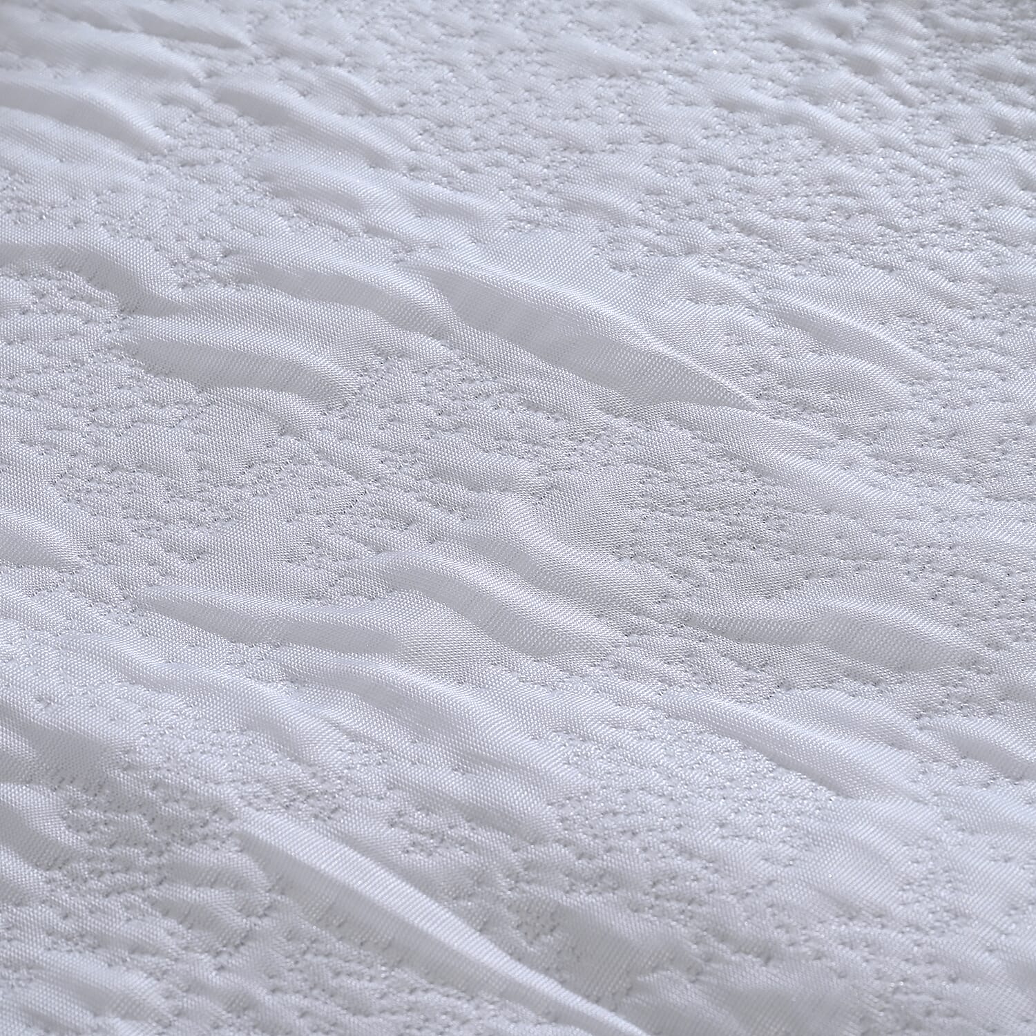 Jacquard Waterproof Cooling Pad  (Size 187x68x44.5 cm) - White