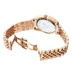 Jacques Du Manoir Swiss Ladies Watch in Stainless Steel - Gold