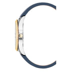 Jacques Du Manoir  Classics 5ATM Swiss Made Stainless Steel Watch with Genuine Leather Strap