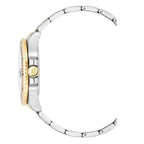 JACQUES DU MANOIR Swiss Quartz Movement 5ATM Water Resistance Silver - Gold Dial Mens Watch with Two-Tone Stainless Steel Strap