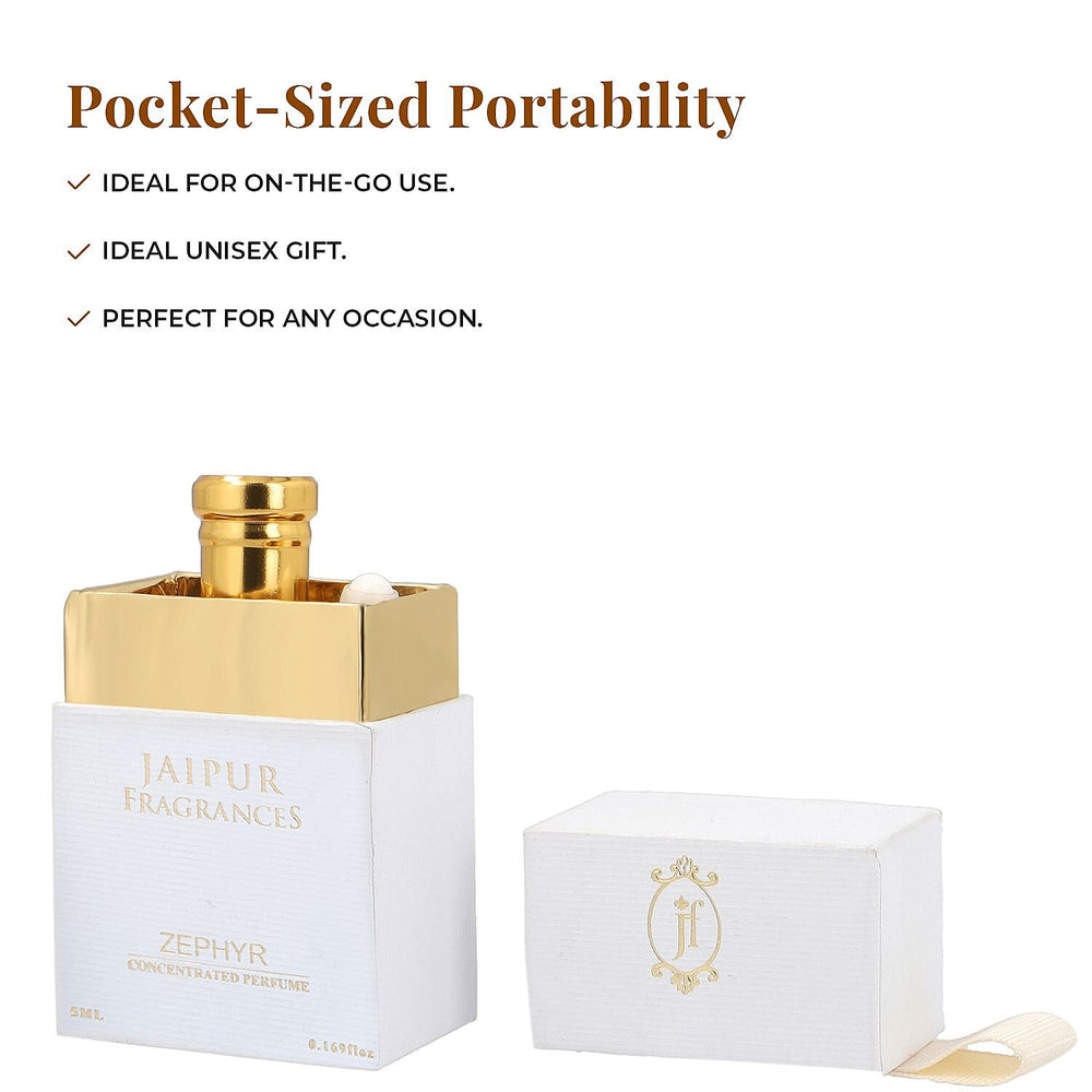 Jaipur Fragrances Greek Goddess Collection - Zephyr 5ml;