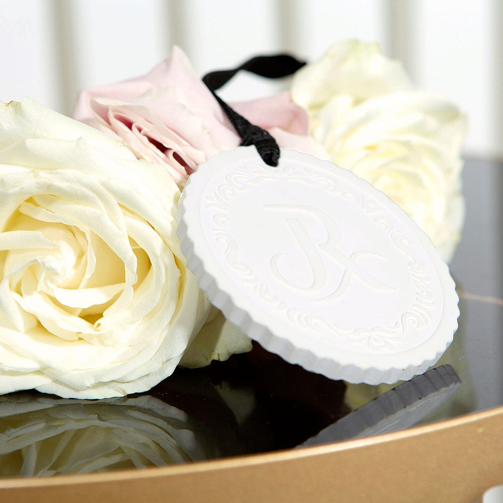 Laurelle Janet Reger Hanging Fragrance Disc - White