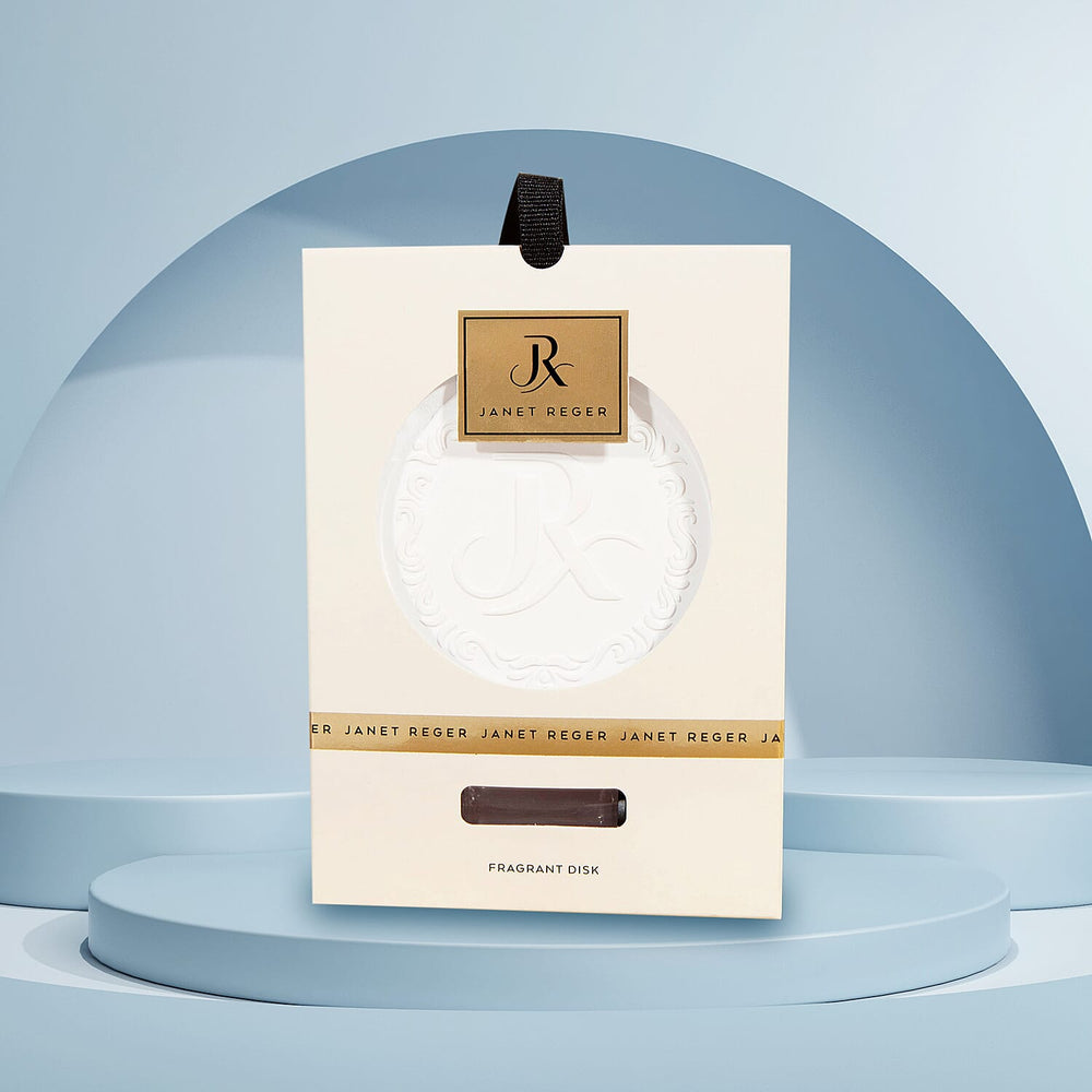 Laurelle Janet Reger Hanging Fragrance Disc - White