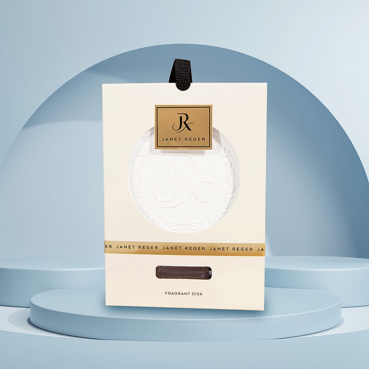 Laurelle Janet Reger Hanging Fragrance Disc - White
