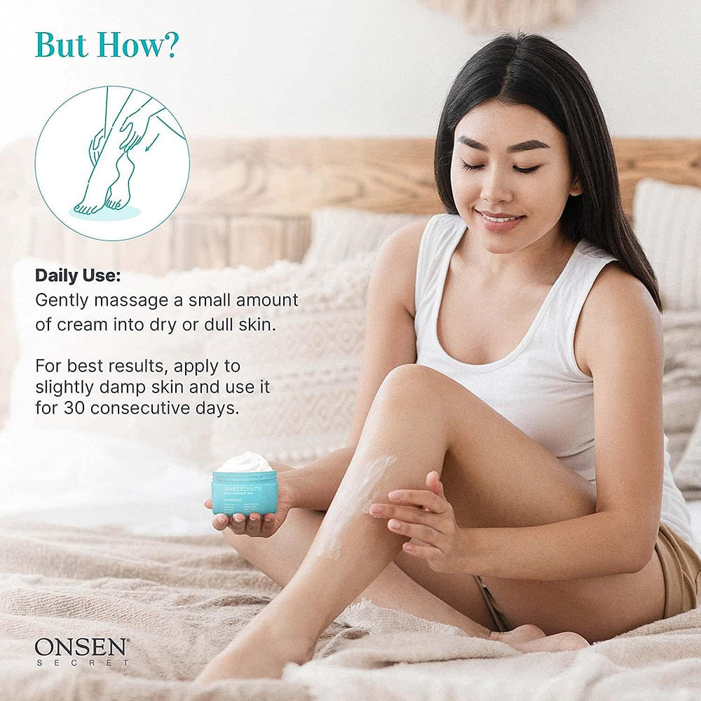 "Japanese Body Butter - Intensified Hdyraton for dry & cracked skin - Sandalwood"
