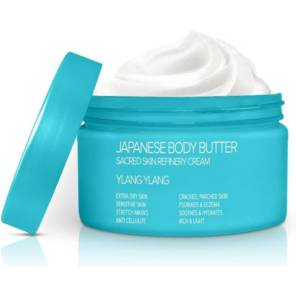 "Japanese Body Butter - Intensified Hdyraton for dry & cracked skin - Ylang Ylang"