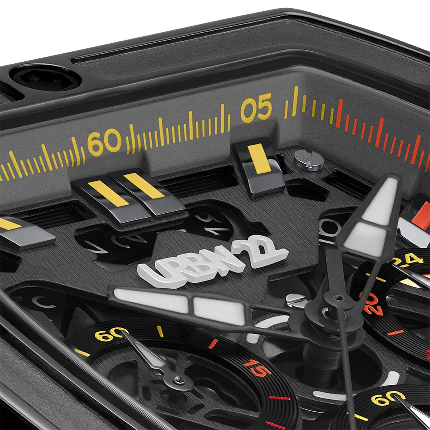 Japanese Mens Watch in Stainless Steel - Black