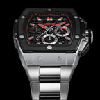 Japanese Mens Watch in Stainless Steel - Silver