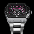 Japanese Mens Watch in Stainless Steel - Silver