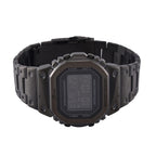 GENOA TIME V2 Japanese Movt. 5ATM Water Resistant Black Multifunctional LED Dial Watch with Stainless Steel Strap
