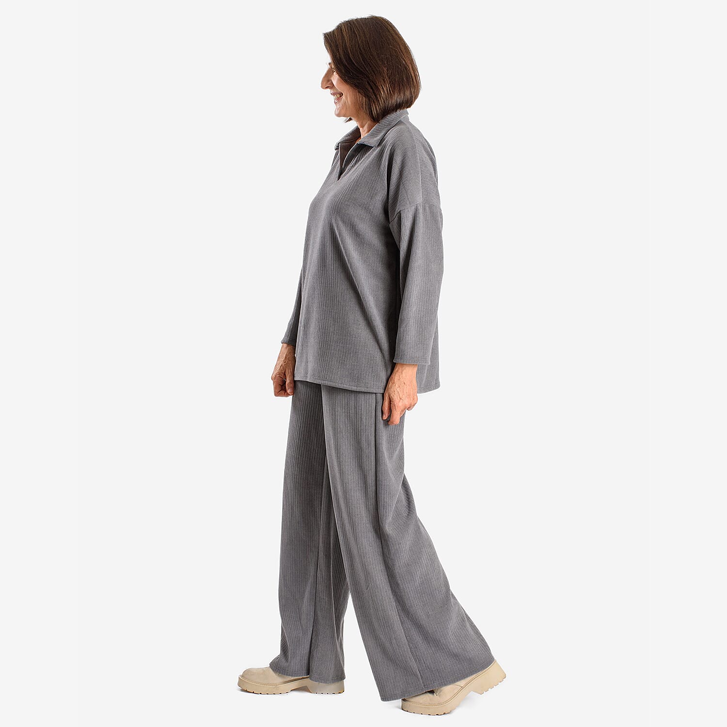 Jean and Pant-Trouser - Grey