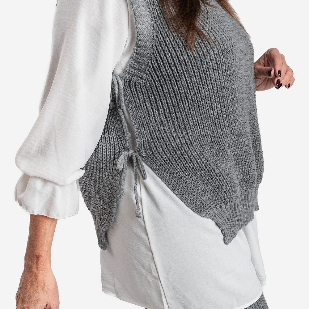 Women’s Knitted Wide-Leg Trousers with Soft Relaxed Fit for Everyday Comfort