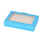 Jewellery Box (Size 26x17x5 ) - Turquoise Blue