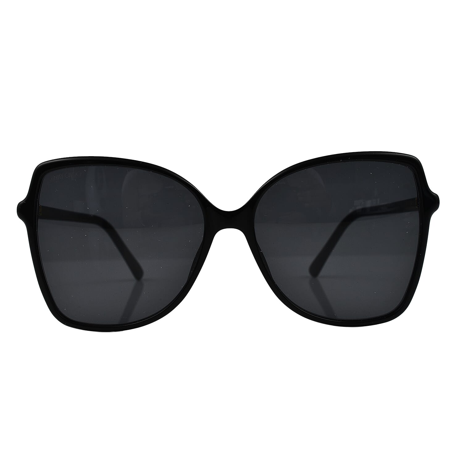 Limited Quantity Closeout Deal - Jimmy Choo Designer Sunglasses - Black and Gold