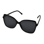 Limited Quantity Closeout Deal - Jimmy Choo Designer Sunglasses - Black and Gold