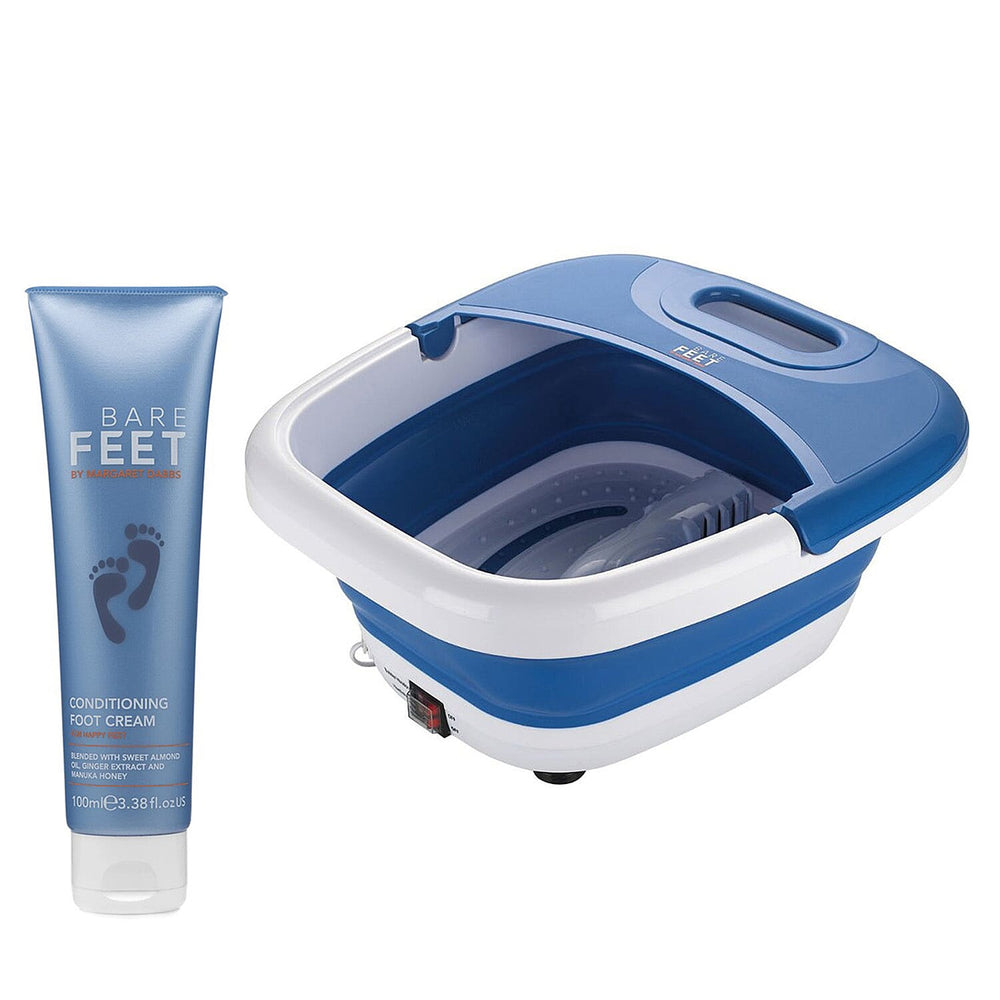 Bare Feet - Foldable Foot Spa and Foot Cream