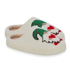 Jo - Joe Design Christmas Gonk Design Fluffy Mule (Size 5) - Cream