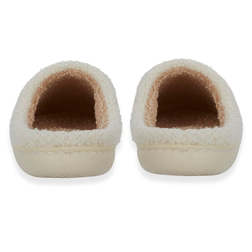 Jo - Joe Design Christmas Gonk Design Fluffy Mule (Size 5) - Cream