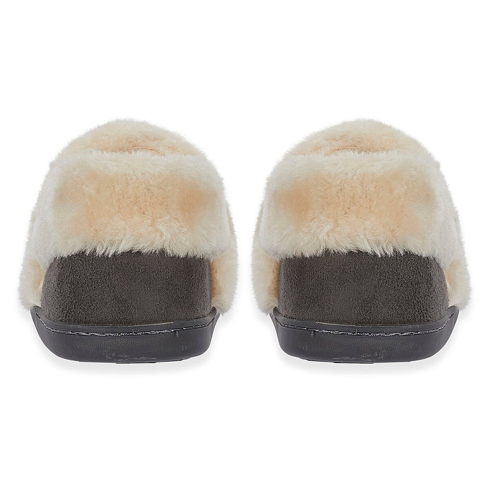 Jo - Joe Edale Faux Suede Slip-On With Sherpa Fur Lining (Size 4) - Grey