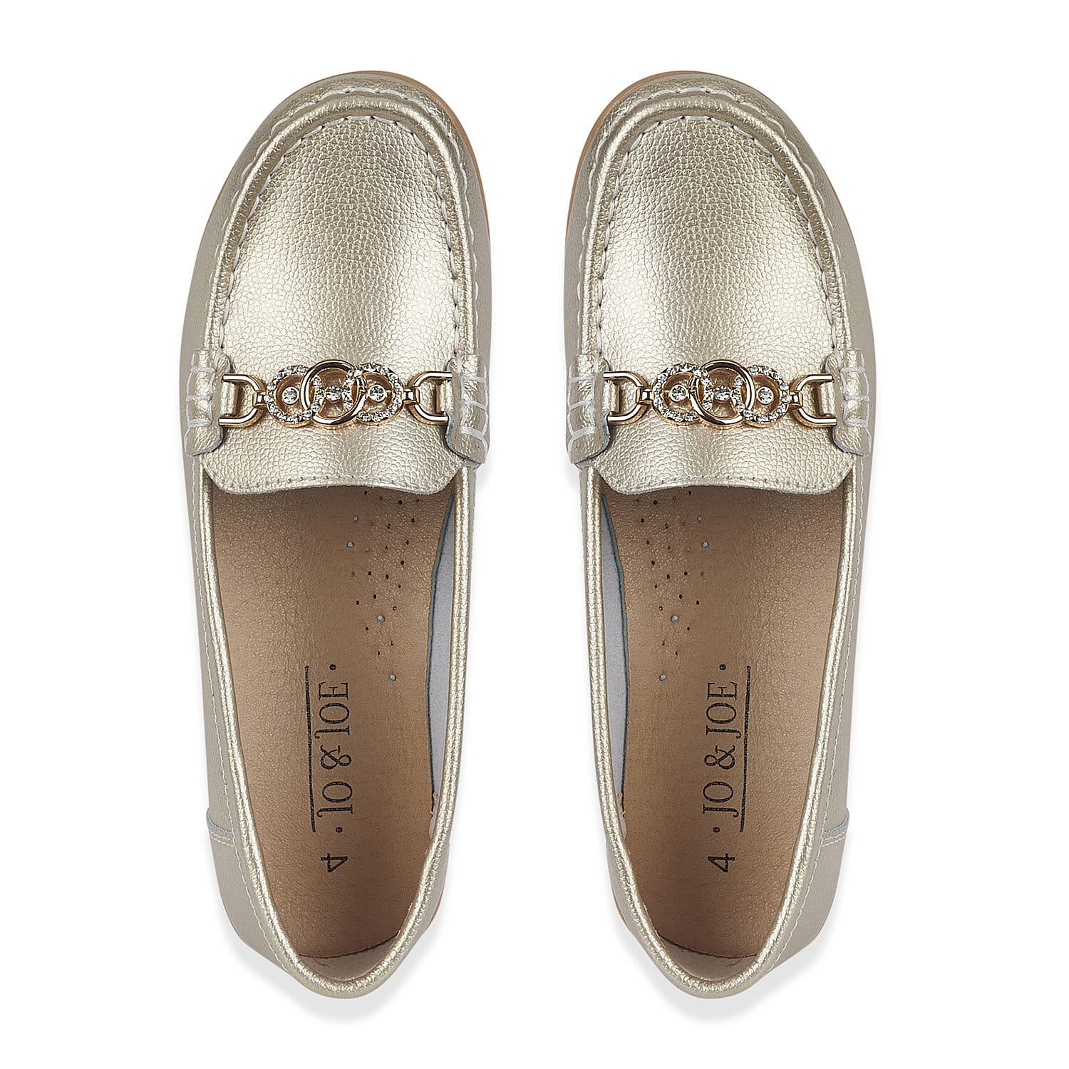 Jo & Joe Ladies Shoe (Size - 4) - Gold