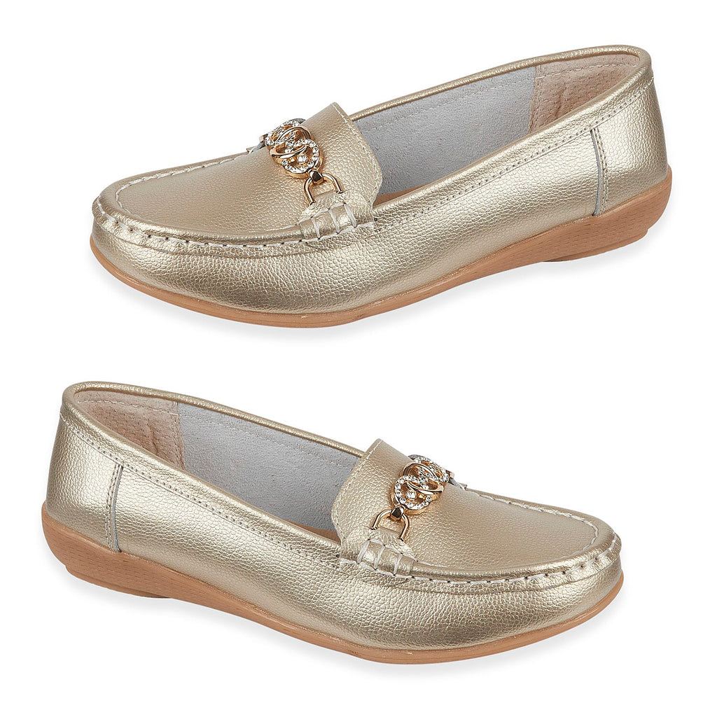 Jo & Joe Ladies Shoe (Size - 4) - Gold