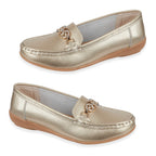 Jo & Joe Ladies Shoe (Size - 4) - Gold