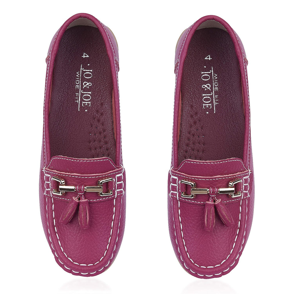 Jo & Joe Ladies Shoe (Size - 4) - Fuchsia