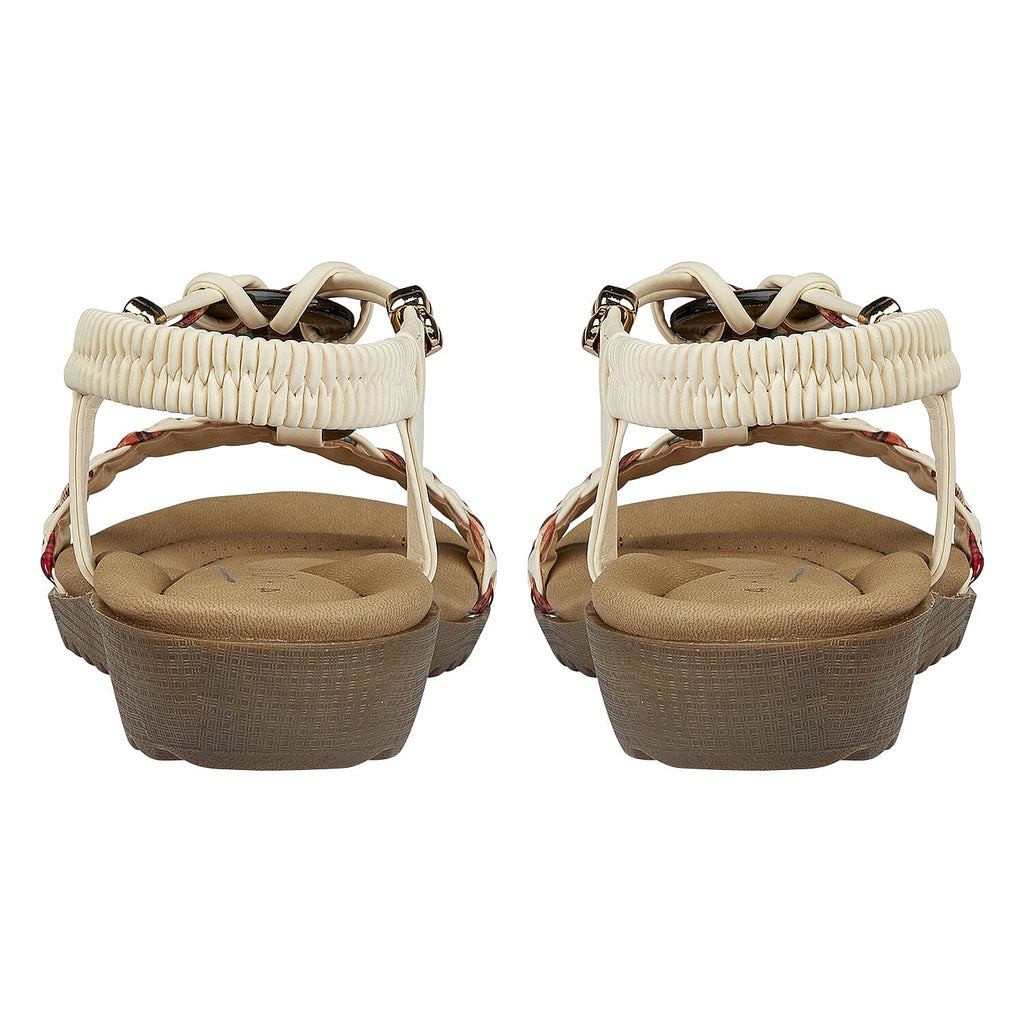 Jo & Joe Ladies Sandal (Size 4) - Beige