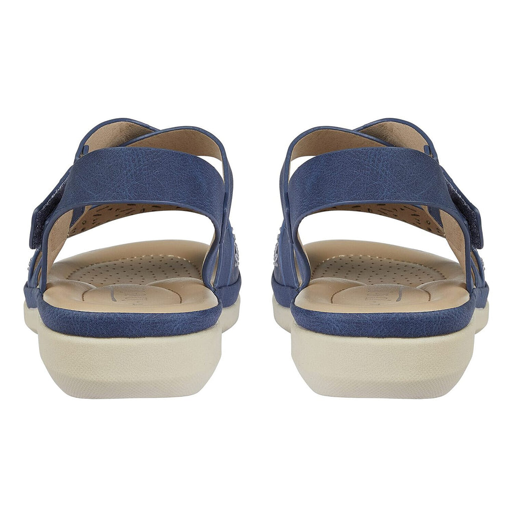 Jo & Joe Ladies Sandal (Size 4) - Navy